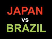 サッカー国際親善試合 日本 vs ブラジル